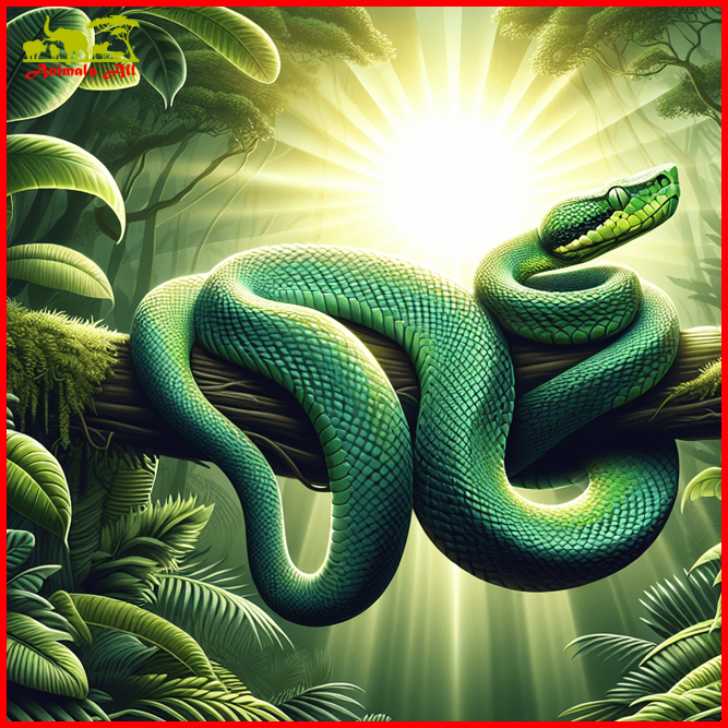 pit viper green